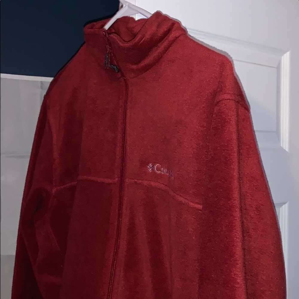 Columbia fleece zip-up